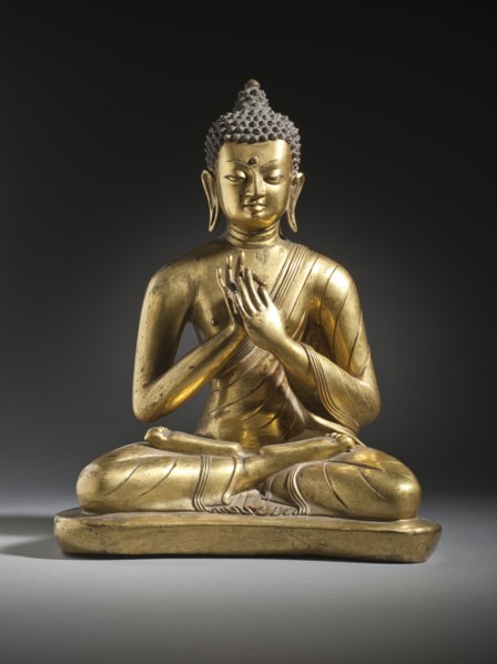 Shuradatta, the Buddha of Alms-Giving (image 1 of 2), c.17th century. Creator: Unknown.