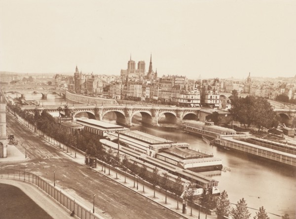 Paris, Panorama De La Cite, No. 52, Printed c.1850s. Creator: Edouard Baldus.