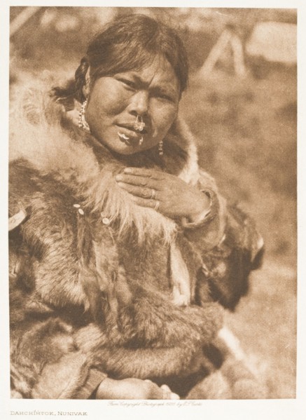 Dahchihtok, Nunivak, 1928. Creator: Edward Sheriff Curtis.