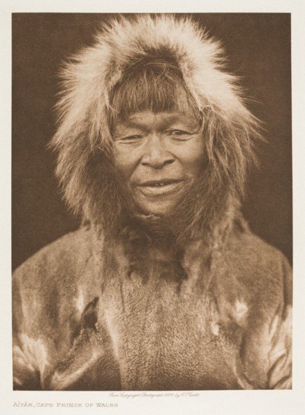 Aiyak, Cape Prince of Wales, 1928. Creator: Edward Sheriff Curtis.