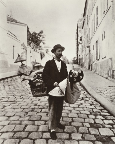 Marchand Abat-Jours, before 1927, publication 1956. Creator: Eugene Atget.