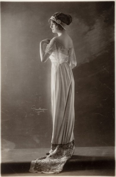 French Fashion Photograph, c.1895. Creator: Reutlinger.