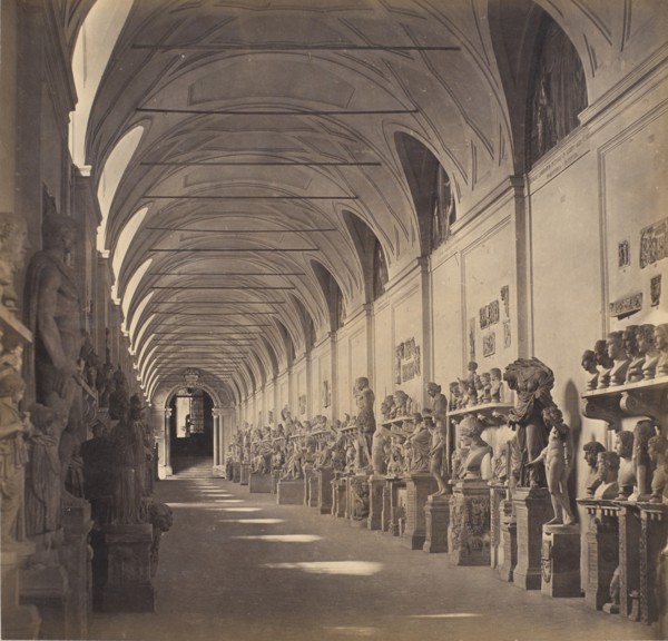Interior Of Museum, Printed c.1860. Creator: Robert MacPherson.