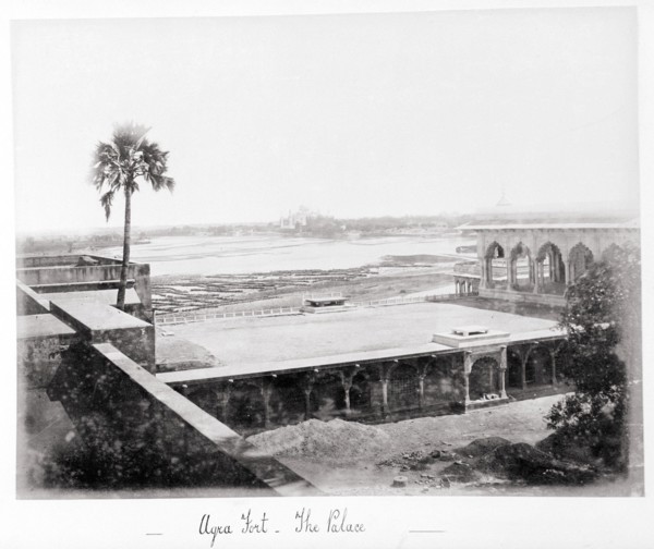 Agra Fort, The Palace, Late 1860s. Creator: Samuel Bourne.