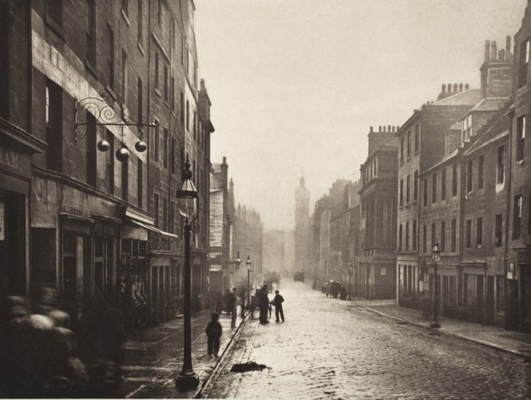 High Street From College Open (#4), Printed 1900. Creator: Thomas Annan.