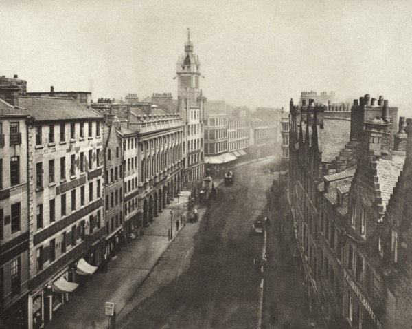 Trongate From Tron Steeple (#17), Printed 1900. Creator: Thomas Annan.