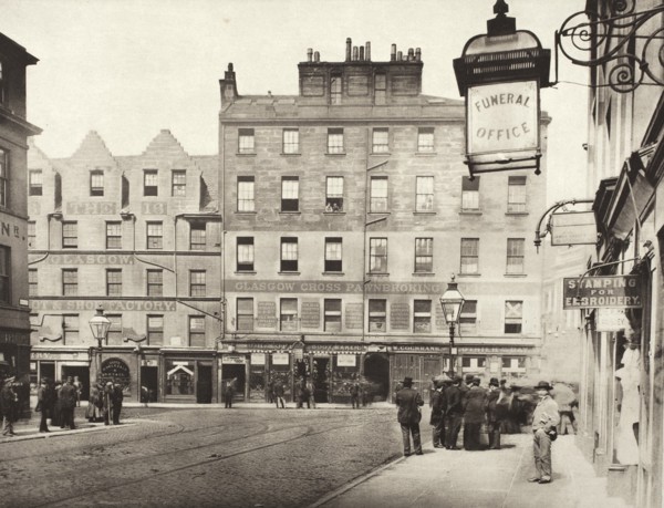 Bridgegate From Corner Of Market Street (#49), Printed 1900. Creator: Thomas Annan.