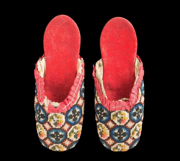 Boy's slippers, between 1800 and 1850. Creator: Unknown.