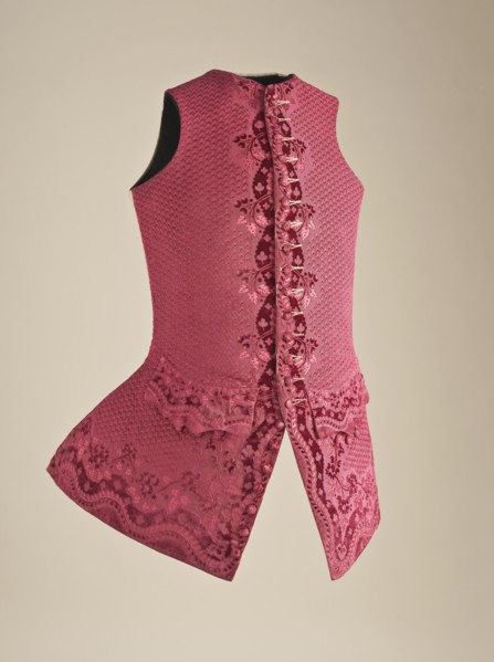 Man’s waistcoat, French, c.1750. Creator: Unknown.