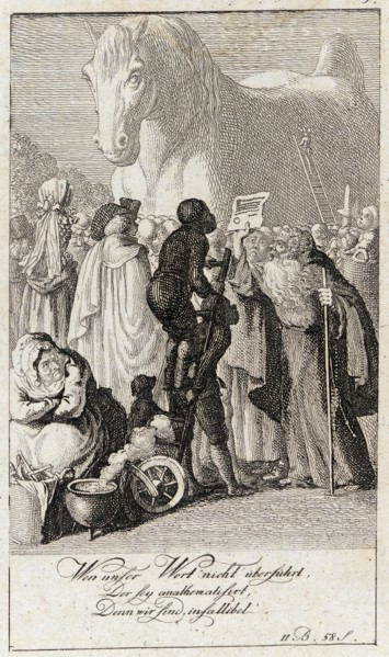 Blumauer's 'Aeneide', 1789. Creator: Daniel Nikolaus Chodowiecki.