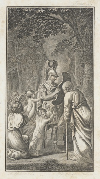 Illustration for the 'Works of J.P.C. Florian', 1796. Creator: Daniel Nikolaus Chodowiecki.