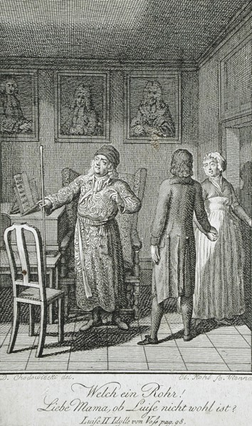 Illustration for 'Becker's Almanac for 1798', c1798. Creator: Daniel Nikolaus Chodowiecki.