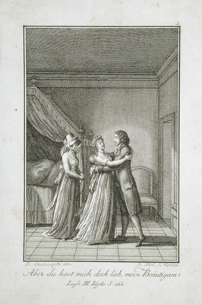 Illustration for 'Becker's Almanac for 1798', c1798. Creator: Daniel Nikolaus Chodowiecki.