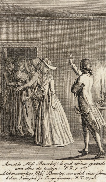 Cecilia or the Story of a Rich Orphan, 1787. Creator: Daniel Nikolaus Chodowiecki.