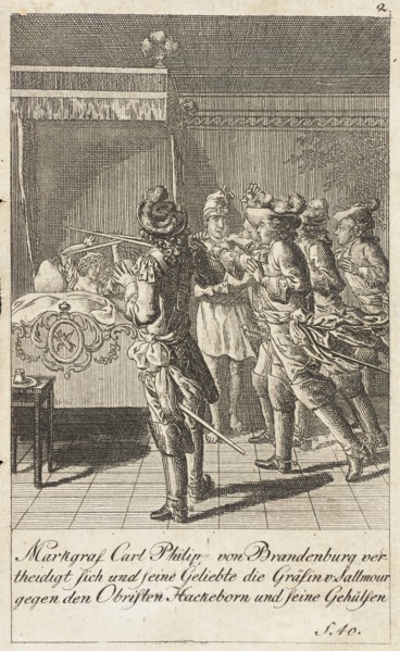 Plate 2 for 'History of Brandenburg for 1793', 1792. Creator: Daniel Nikolaus Chodowiecki.