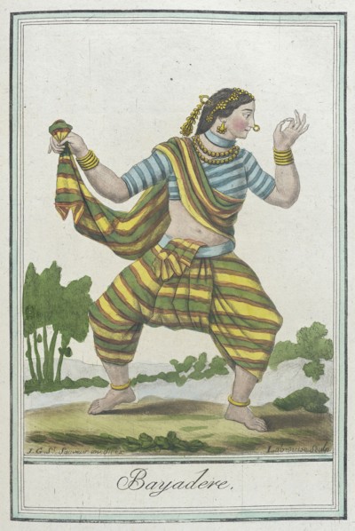 Costumes de Différents Pays, 'Bayadere', c1797. Creators: Jacques Grasset de Saint-Sauveur, LF Labrousse.