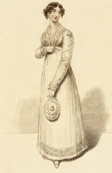 Fashion Plate (Dinner Dress), 1815. Creator: John Bell.