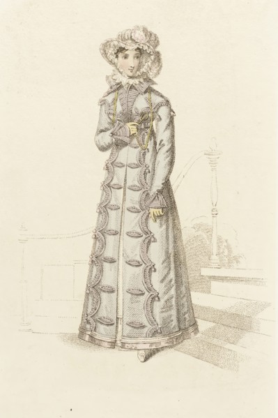 Fashion Plate (Carriage Dress), 1821. Creator: John Bell.