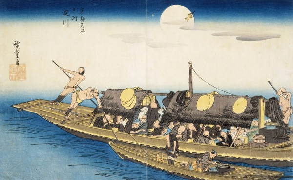 Yodo River, c1834. Creator: Ando Hiroshige.