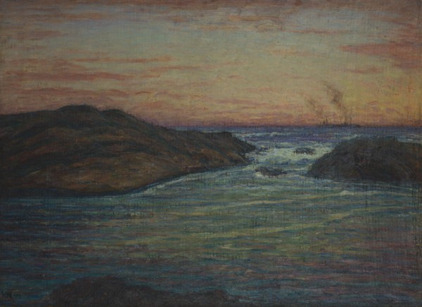 The Surf, 1907. Creator: Karl Nordström.
