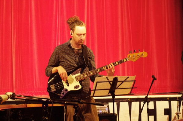 Paul Michael, Byron Wallen 4 Corners, Battle Jazz Festival, Battle, East Sussex, July 2023. Creator: Brian O'Connor.