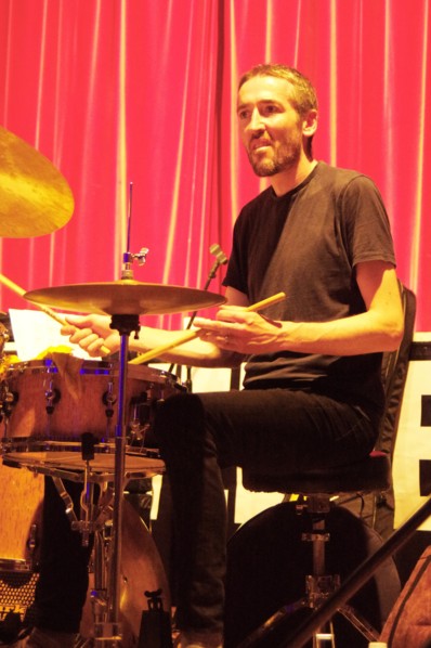 James Maddren, Battle Jazz Festival, Battle, East Sussex, July 2023. Creator: Brian O'Connor.