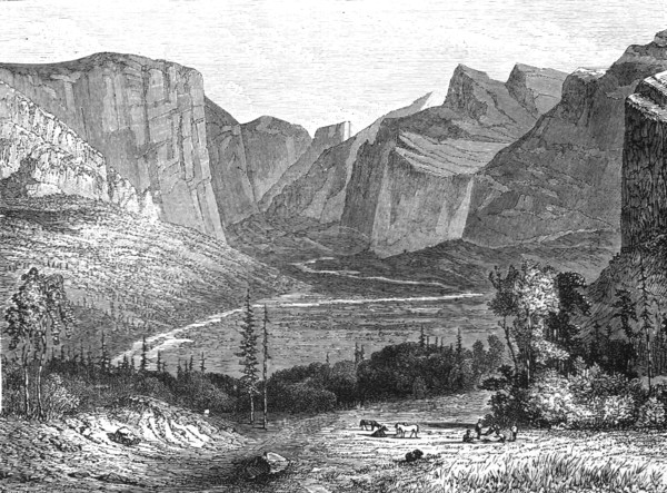'View in the Sierra Nevada', 1875. Creator: Unknown.