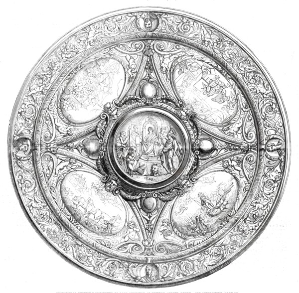 Testimonial recently presented to Lord Churston at Newton Abbott, Devon, 1860. Creator: Smyth.