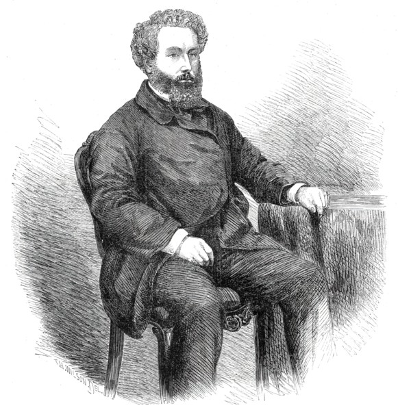 Mr. James Hodges, the builder of the Victoria Bridge over the St. Lawrence, 1860. Creator: Unknown.
