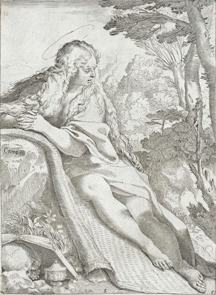 Saint Mary Magdalene, 1591. Creator: Annibale Carracci.