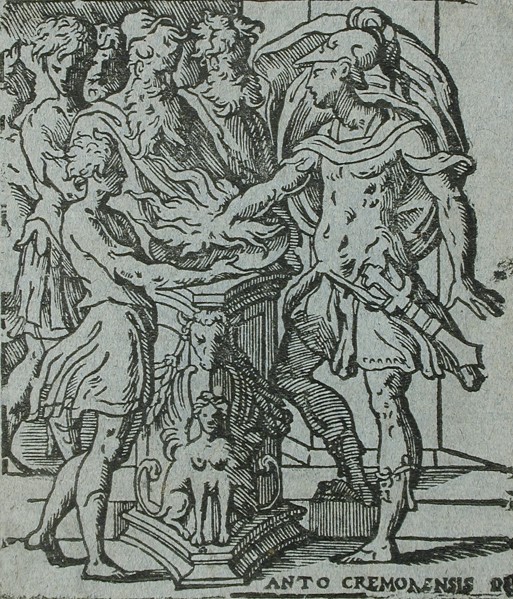 Mucius Scaevola, c1540. Creator: Antonio Campi.