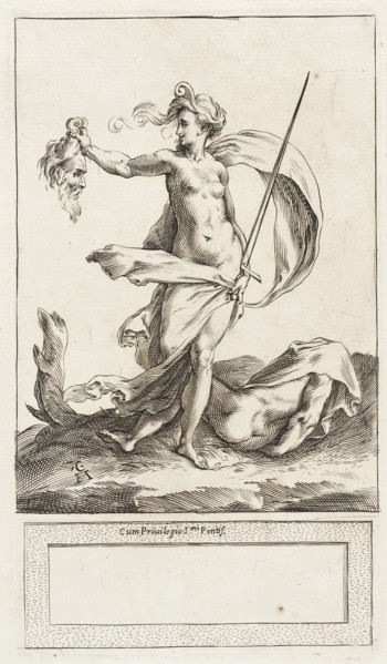 Judith with the Head of Holofernes, between 1570 and 1615. Creator: Cherubino Alberti.