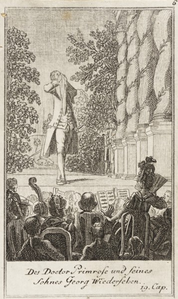 Plate 6 for Oliver Goldsmith's 'The Vicar of Wakefield', 1776. Creator: Daniel Berger.