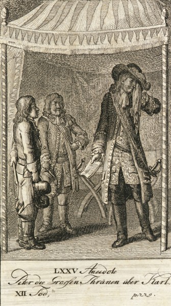 Original Anecdotes of Peter the Great, 1789. Creator: Daniel Nikolaus Chodowiecki.