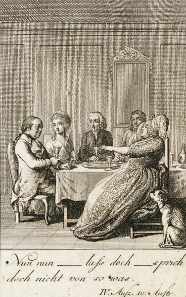 Iffland's Jager, 1786. Creator: Daniel Nikolaus Chodowiecki.