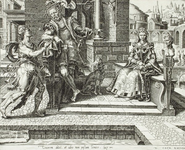 The Third Excuse: the Man who Married a Wife, 1559. Creator: Dirck Volkertsen Coornhert.