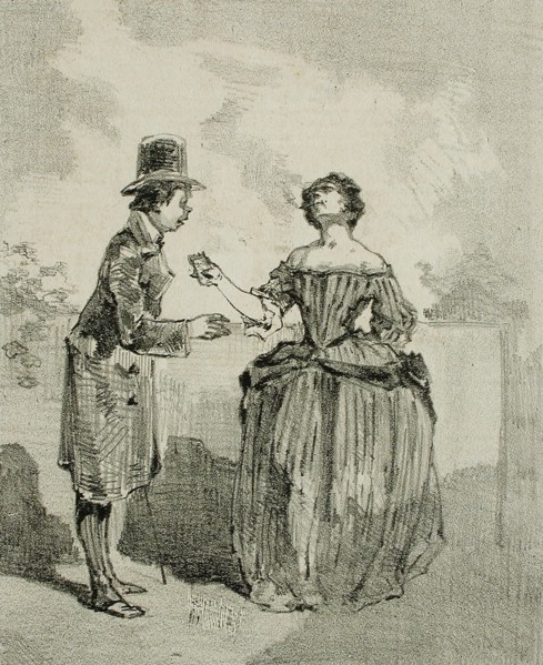 Château des fleurs, 1856. Creator: Félicien Rops.