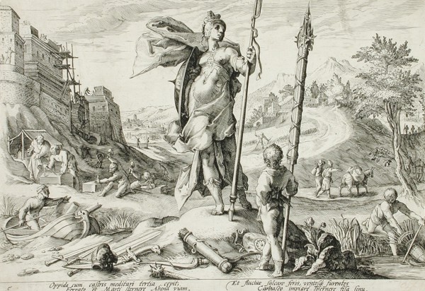 The Age of Bronze, published 1589. Creator: Hendrik Goltzius.