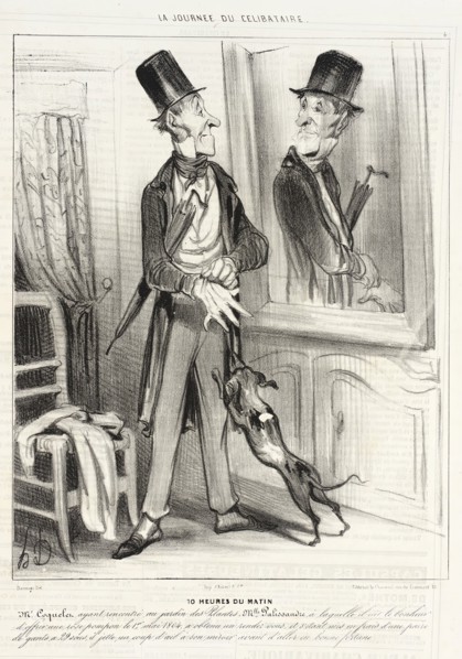10 heures du matin, 1839. Creator: Honore Daumier.