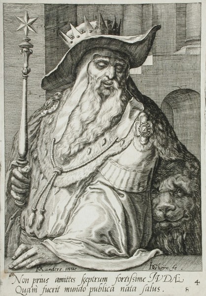Judah, c1590. Creator: Jacques de Gheyn II.