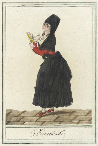 Costumes de Différent Pays, 'Venitienne', c1797. Creators: Jacques Grasset de Saint-Sauveur, LF Labrousse.