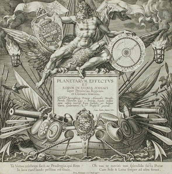 Title Page, 1585. Creator: Johann Sadeler I.