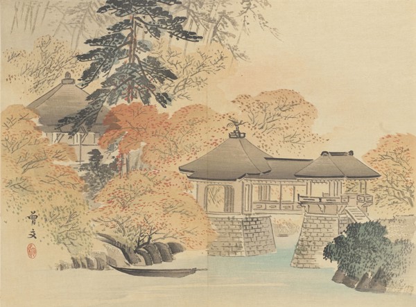 Twenty-Five Views of the Capital (image 1 of 29), Late 19th century. Creator: Morikawa Sobun.