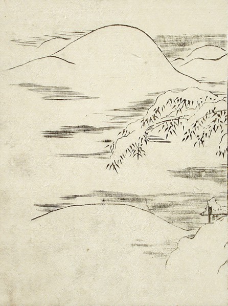 Snow Landscape, c1740. Creator: Tachibana Morikuni.