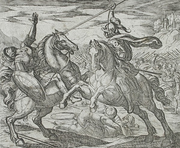 The Age of Iron, published 1606. Creators: Antonio Tempesta, Wilhelm Janson.