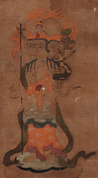 Buddhist Deity Bonten, 19th century. Creator: Unknown.