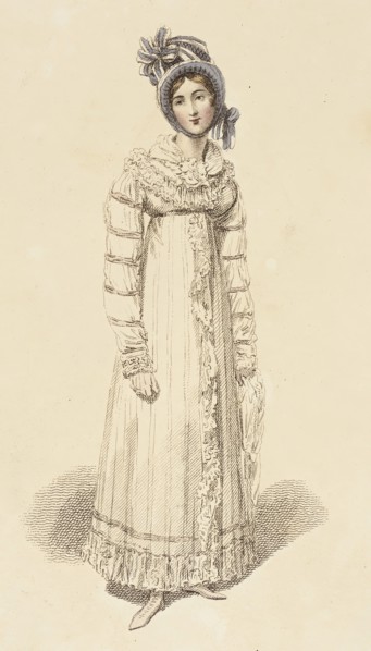 Fashion Plate (Morning Walking Dress), 1816. Creator: Unknown.