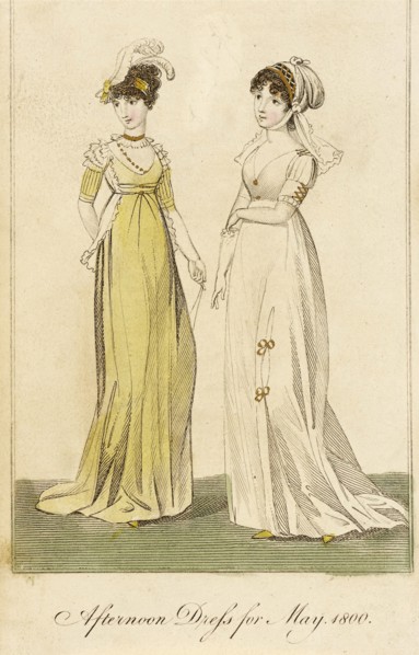 Fashion Plate (Afternoon Dress for May, 1800), 1800. Creator: Unknown.