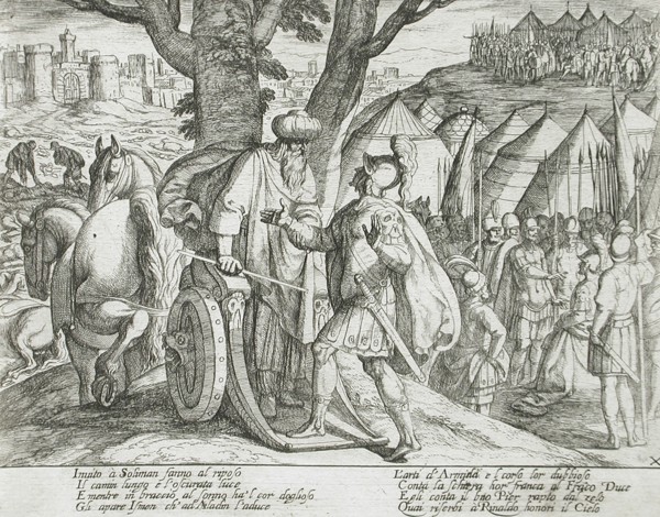 Canto X, 16th century. Creator: Antonio Tempesta.