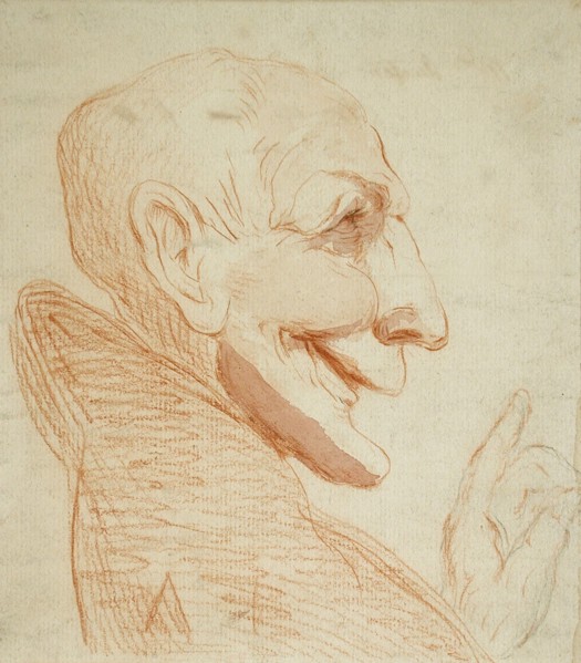 A Bald-headed Ecclesiastic, between 1625 and 1713. Creator: Unknown.